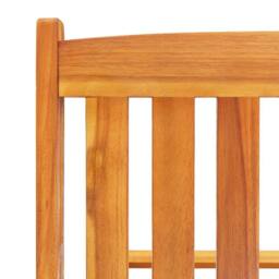 Berkfield Home Sun Loungers 2 pcs Solid Acacia Wood in Brown - thumbnail 7