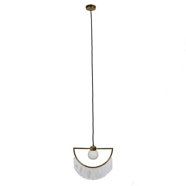 ValueLights Jupiter Polished Brass Ceiling Light Pendant in Metallics - image 1
