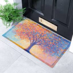 Artsy Mats Tree Of Life Doormat - Size: 40 cm x 70 cm - thumbnail 1