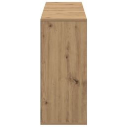 Berkfield Home Sideboard Artisan oak 120 x 30 x 75 cm Engineered wood in Brown - thumbnail 5
