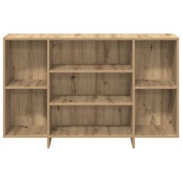 Berkfield Home Sideboard Artisan oak 120 x 30 x 75 cm Engineered wood in Brown - thumbnail 4