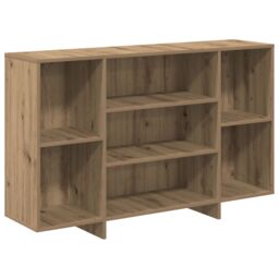 Berkfield Home Sideboard Artisan oak 120 x 30 x 75 cm Engineered wood in Brown - thumbnail 2
