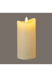 KDMD Luxe Collection Natural Glow Cream Melted Edge LED Candle - thumbnail 2