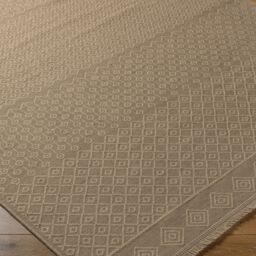 Livabliss Mystery-Washable Tan Beige Modern Jute Living Dining Rug - Size: 118 cm x 170 cm - thumbnail 6