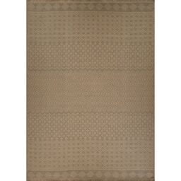 Livabliss Mystery-Washable Tan Beige Modern Jute Living Dining Rug - Size: 118 cm x 170 cm - thumbnail 2