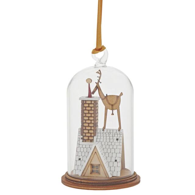 Gifts Direct 2 U Hanging Christmas Tree Bauble Ornament - Christmas Eve Reindeer - image 1