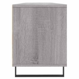 Berkfield Home TV Cabinet Grey Sonoma 150x30x44.5 cm Engineered Wood - thumbnail 7