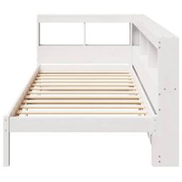 Berkfield Home Bookcase Bed without Mattress White 90x200 cm Solid Wood Pine - thumbnail 5