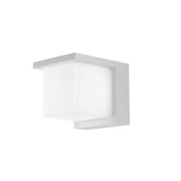 Netlighting NISMO Outdoor LED Modern Wall Light White IP54 1020lm 4000K 10x10x12cm - Size: 10 x 10 x 12 cm