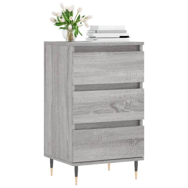 Berkfield Home Sideboard Grey Sonoma 40x35x70 cm Engineered Wood - Size: 40 x 35 x 70 cm - image 1