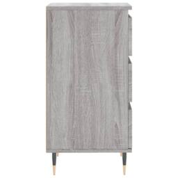 Berkfield Home Sideboard Grey Sonoma 40x35x70 cm Engineered Wood - Size: 40 x 35 x 70 cm - thumbnail 7