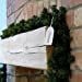 Samuel Alexander 2.7m (9ft) x 20cm Pine Christmas Garland Plain Green - Size: 2.7m (9ft) x 20 cm - thumbnail 6