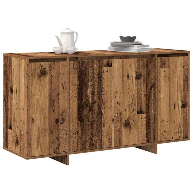 Berkfield Home Old Wood Sideboard Old wood Solid reclaimed wood 135 x 41 x 75 cm in Brown - image 1