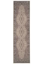 Kukoon Beige Medallion Washable & Non Slip Distressed Living Room Area Rug - Size: 120 cm x 170 cm - thumbnail 5