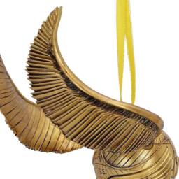 Harry Potter Golden Snitch Hanging Ornament in Gold - thumbnail 4