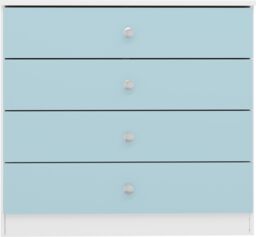 Seconique Denver 4 Drawer Chest in Blue - thumbnail 3
