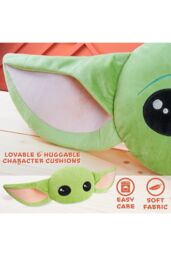 Disney Men's Yoda 3D Cushion in Green - thumbnail 6