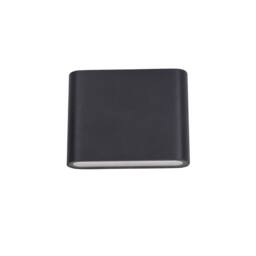 Netlighting Modern LED Outdoor Wall Lamp Black Warm White 3000K 360lm IP44 - thumbnail 2