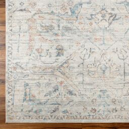 Livabliss Becki Owens Marlene-Vintage Ivory Blue Traditional Boho Living Dining Rug in Cream - Size: 117 cm x 170 cm - thumbnail 6