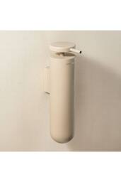 Cosmic Wall Mounted Soap Dispenser, 185ml Capacity, Beige, Geyser Collection in Light Sand - thumbnail 2
