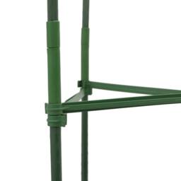 Berkfield Home Tomato Cages with Plant Bags 4 pcs 116 cm Steel & PP in Green - thumbnail 8