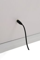 Living and Home Vanity Mirror with Lights, 3 Lighting Modes, Touch Screen Control in White - thumbnail 5