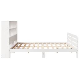 Berkfield Home Bed Frame without Mattress White 180x200 cm Super King Solid Wood Pine - thumbnail 5