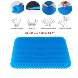 SPETLEK Honeycomb Breathable Gel Seat Cushion Blue - Size: 100 cm x 190 cm - thumbnail 2