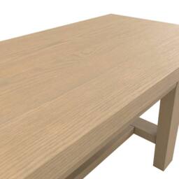 Wyld Haus Arklow Latte Wooden Bench L180 x D40 x H45cm in Natural - thumbnail 5