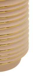 Orsina Haldis Large Ceramic Vase in Gold - thumbnail 5
