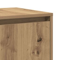 Berkfield Home Oak Sideboard Artisan oak Engineered wood 120 x 41 x 75 cm - thumbnail 9