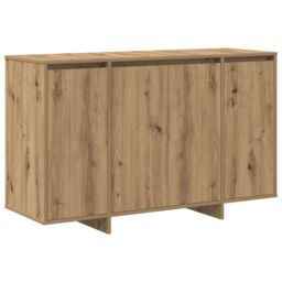 Berkfield Home Oak Sideboard Artisan oak Engineered wood 120 x 41 x 75 cm - thumbnail 2