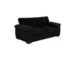 Snugg Furniture UK Limited Amalfi Jumbo Cord 2 Seater Sofa in Black - thumbnail 1