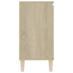 Berkfield Home Sideboard Sonoma Oak 103.5x35x70 cm Engineered Wood in Light Beige - thumbnail 6