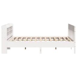 Berkfield Home Decorative Bed Frame without Mattress White 180x200 cm Super King - thumbnail 5