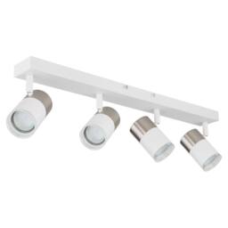 Netlighting Brisbon Ceiling Spotlight Bar White Matt 4x GU10 - thumbnail 2