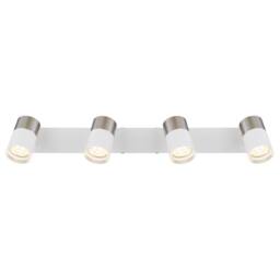 Netlighting Brisbon Ceiling Spotlight Bar White Matt 4x GU10 - thumbnail 3