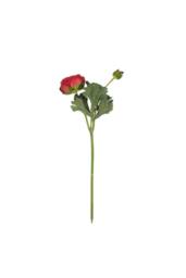 KDMD Rannunculus Burgundy 3 Pack Artificial Flowers - thumbnail 9