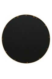 "MirrorOutlet Gold Metal Frame Round Garden Wall Mirror 39"" x 39"" (100x100CM) - Size: 1 Pack" - thumbnail 5
