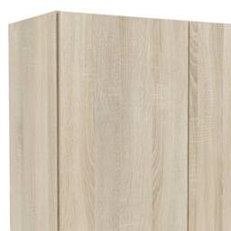 Wyld Haus Berlin Slim 2 Door Wardrobe with 1 Drawer Natural - thumbnail 9