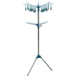 EONLION 2 Tier-Rotary Clothes Hanging Rack Airer in Blue - Size: 500mm - thumbnail 1