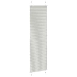 Berkfield Home Pleated Blind Light Grey 65x200 cm Fabric Width 64.4 cm Polyester - thumbnail 3