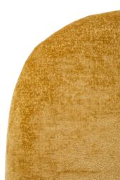 Living and Home Yellow Modern Chenille Upholstered Lounge Chair - thumbnail 9
