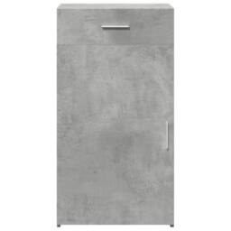 Berkfield Home Sideboard Concrete Grey 50x42.5x93 cm Engineered Wood - thumbnail 4