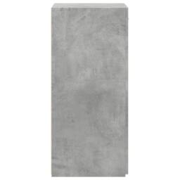 Berkfield Home Sideboard Concrete Grey 50x42.5x93 cm Engineered Wood - thumbnail 5