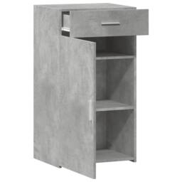 Berkfield Home Sideboard Concrete Grey 50x42.5x93 cm Engineered Wood - thumbnail 8