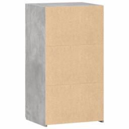 Berkfield Home Sideboard Concrete Grey 50x42.5x93 cm Engineered Wood - thumbnail 6