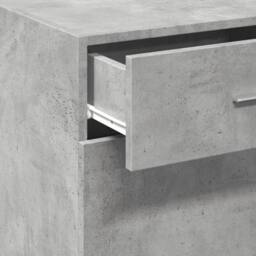 Berkfield Home Sideboard Concrete Grey 50x42.5x93 cm Engineered Wood - thumbnail 9