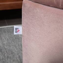 Wyld Haus Rafili Velvet Pink Semi Circle Storage Bench with Tufted Seat - thumbnail 9