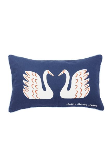 Scion 'Jackfruit & The Beanstalk Cotton' Cushion in Midnight - Size: 30 cm x 50 cm - image 1